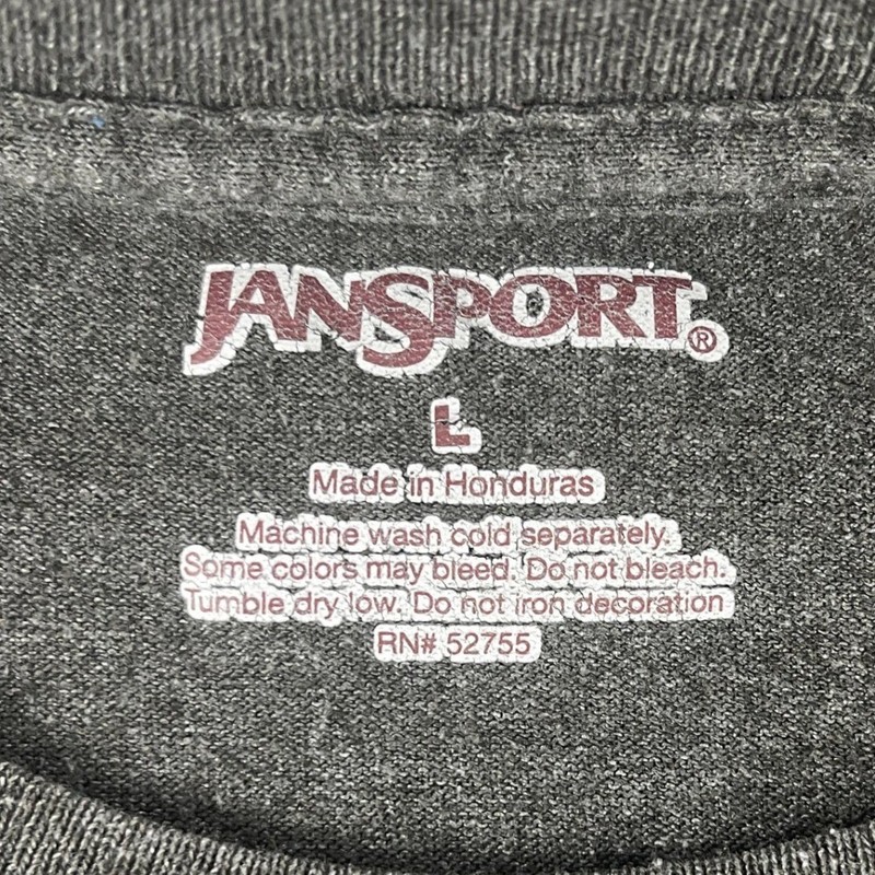 Crested Butte Colorado Jansport Men L Charcoal Grey T-Shirt Ski Graphic gallery