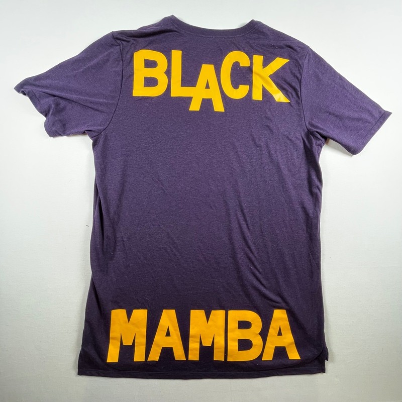 Nike The Nike Tee Kobe Bryant LA Lakers Black Mamba Purple T-Shirt