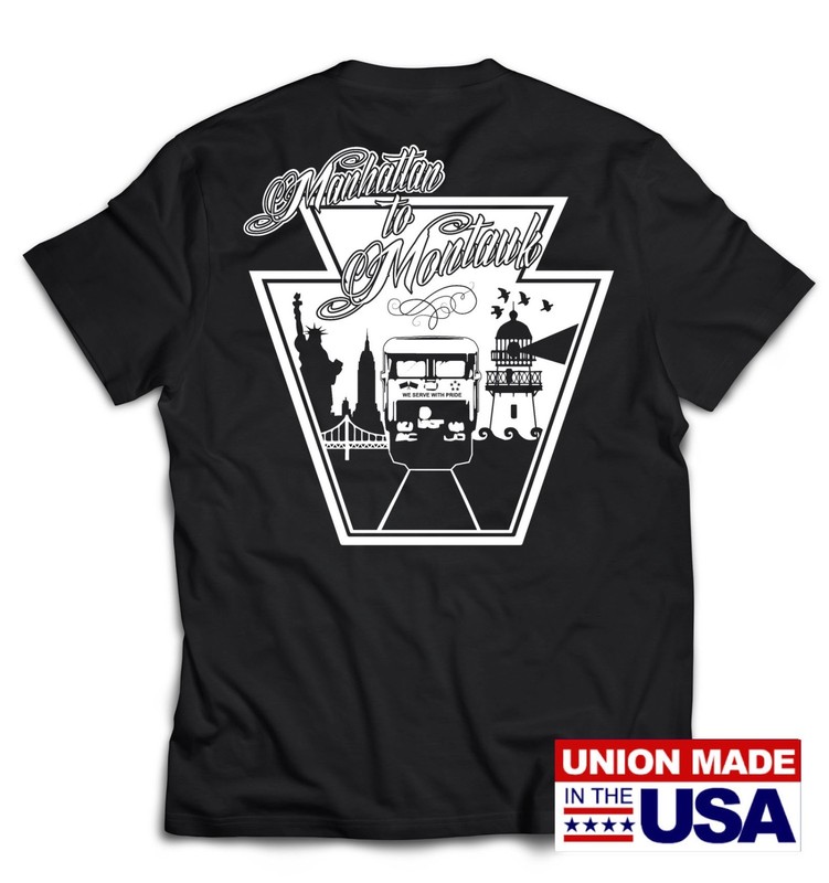 UNION-MADE IN USA – LIRR LONG ISLAND RAILROAD DE30AC T-SHIRT PRR PENNSY