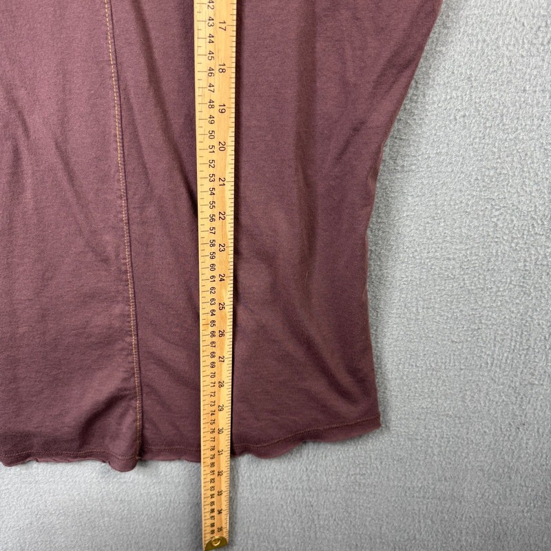 One Golden Thread Men's Size XL Long Sleeve Supima Cotton Blend Tee Plum Brown gallery