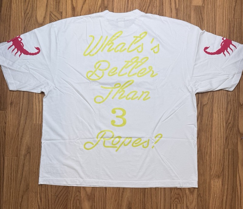 Fourth Rope Westside Gunn Heels Have Eyes 444 White T-shirt Size Large gallery