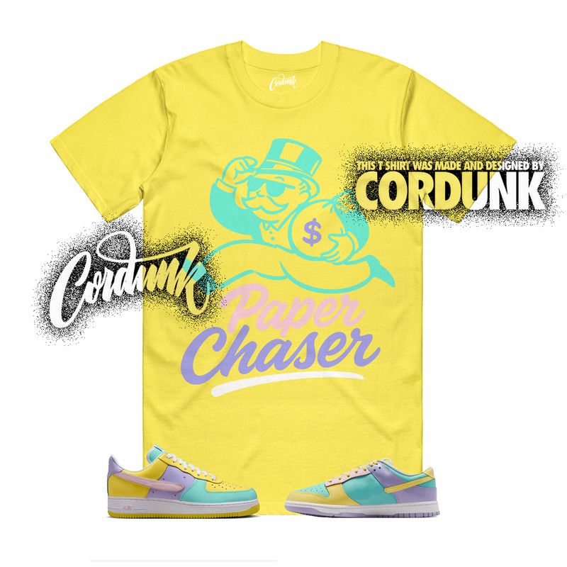 Dunk Easter Air Force 1 Emerald Rise Yellow Pink Foam Low T Shirt Match PAPER