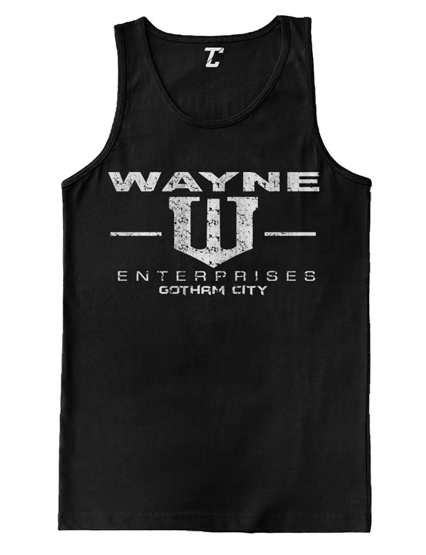 Wayne Enterprises – Superhero Comic Book Movie Buff Men’s Tank Top