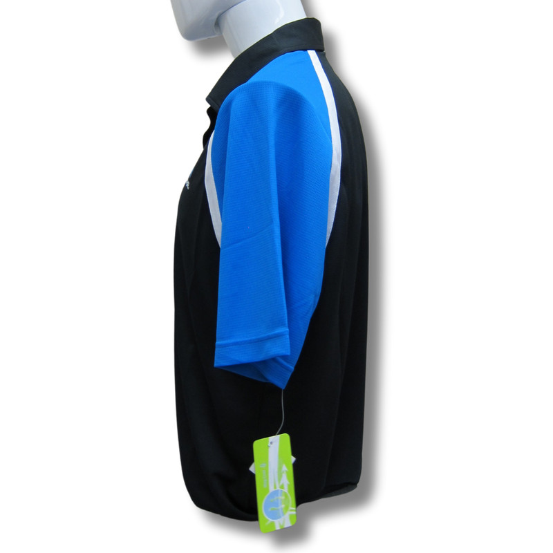 Mopar Logo Polyester Dry-Wicking Black/Blue Polo Shirt Official Licensed gallery