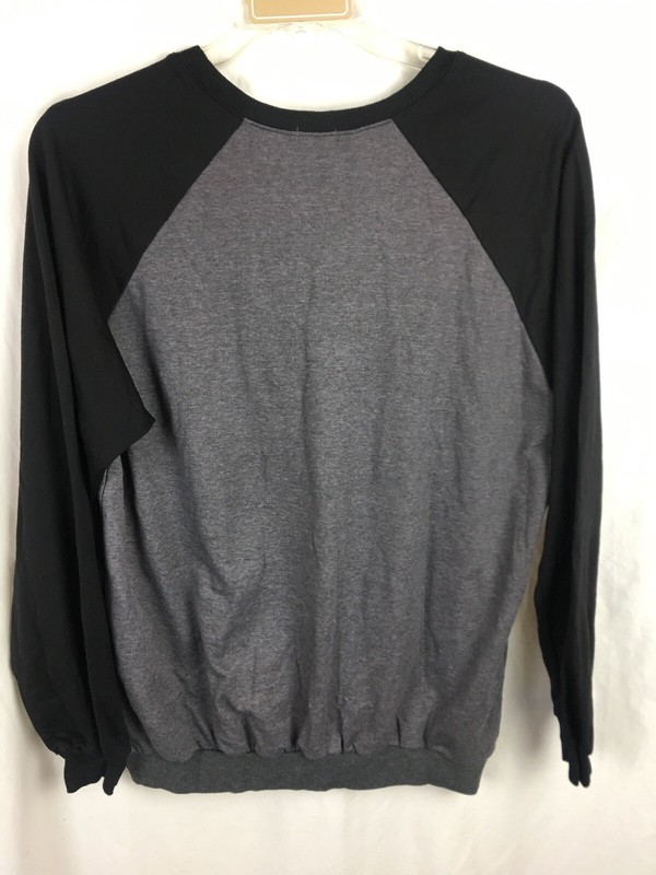 COOFANDY Mens Jersey Tshirt NWT Size XL Gray Black gallery