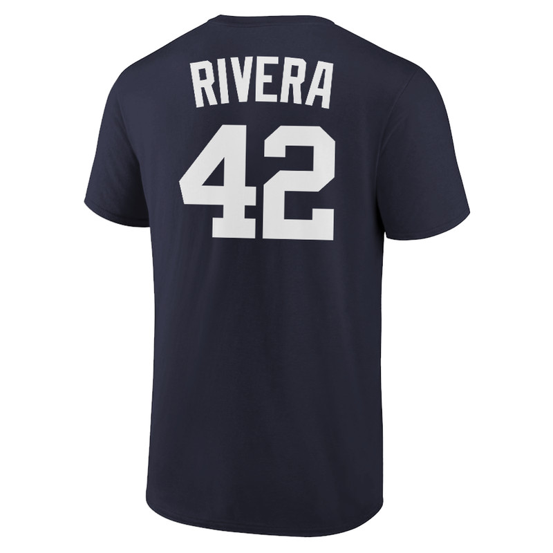 Mariano Rivera T-Shirt New York Yankees Player Name and Number Soft Jersey Tee gallery