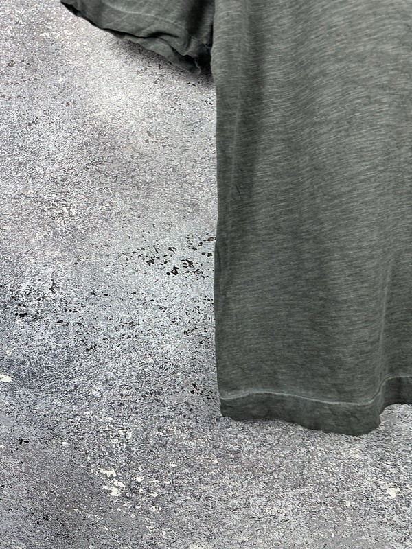 C.P. Company Re-Colour Washed Men's Gray T-Shirt Pocket Tee Size M Mid Logo gallery