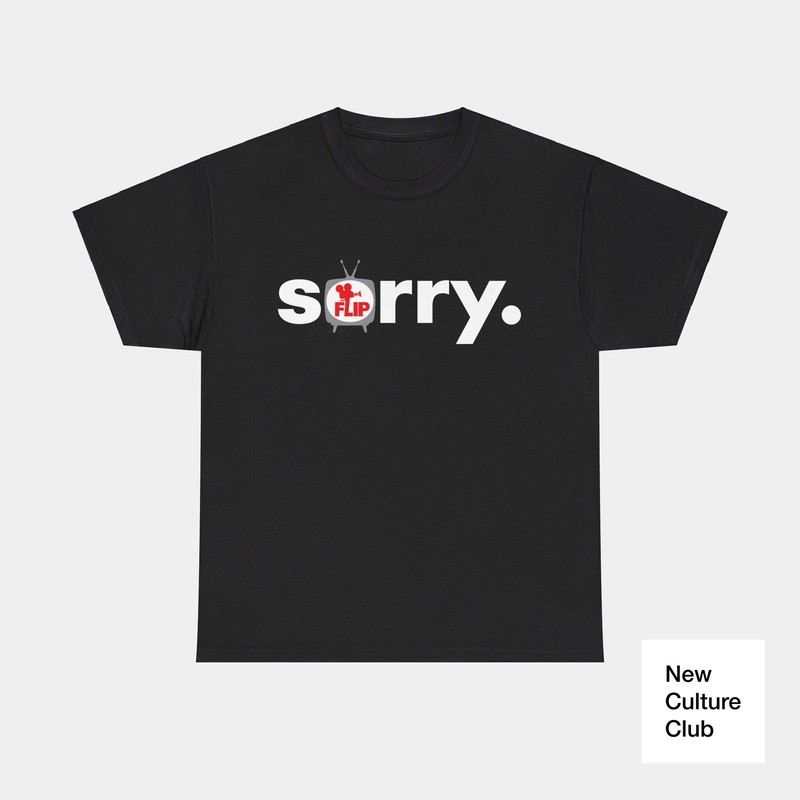 Flip Sorry Skateboards Skate Classic Video 90s Premium Design T Shirt Colors