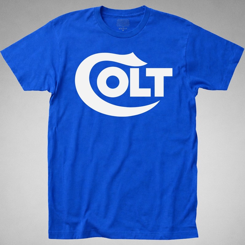 COLT T-SHIRT Tee Weapon Gun Rifle Pistol 2nd Firearms Hand