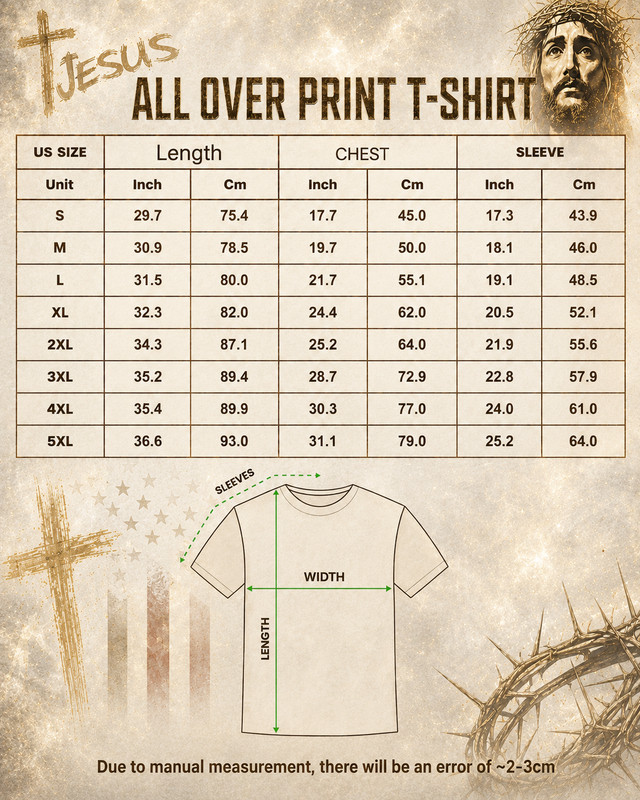Custom Name Jesus Is King 3D T Shirt American Flag Cross Christian Patriotic Men gallery