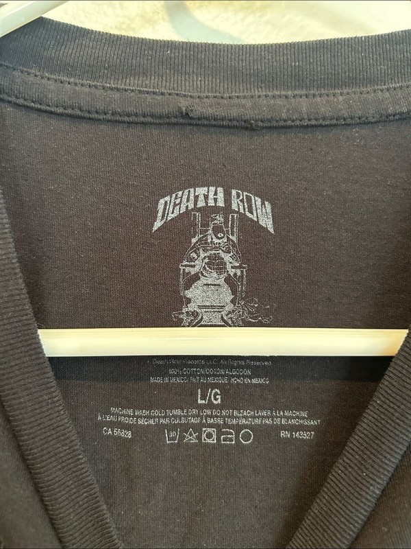 Death Row Records Graphic Tee - Black gallery