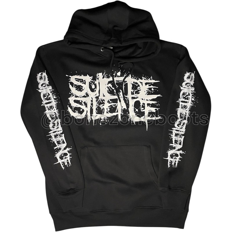 Suicide Silence Pull the Trigger BITCH new reprint HOODIE Kool Aid shirt MEDIUM gallery