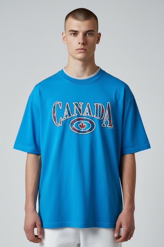 Waves T-Shirt Vintage Souvenir 90S From 1993 Made In Canada Rare Size L