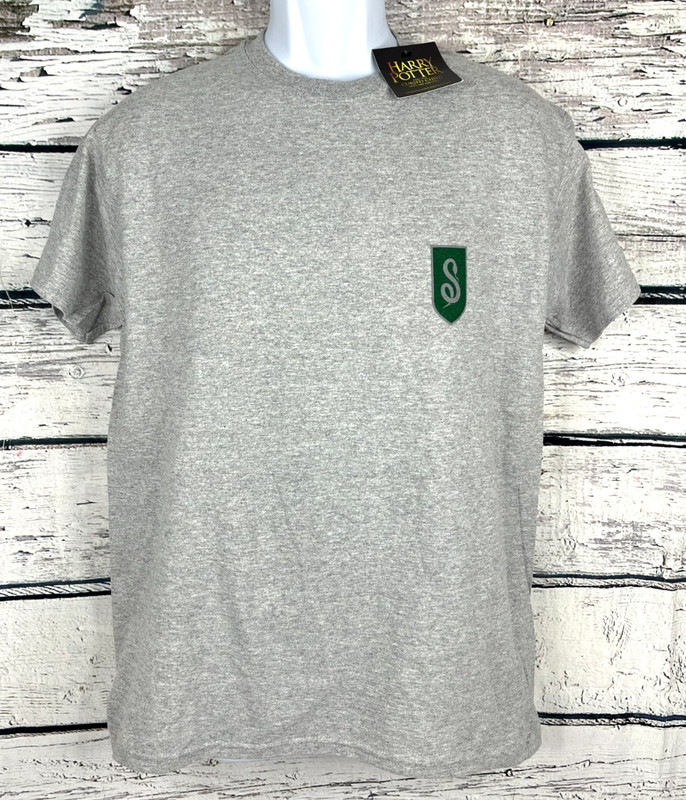 Harry Potter And The Cursed Child Slytherin Logo T-Shirt Adult Size: M, L & XL