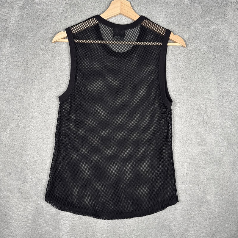 Stussy Mesh Tank Top Black Size Small Mens Breathable gallery