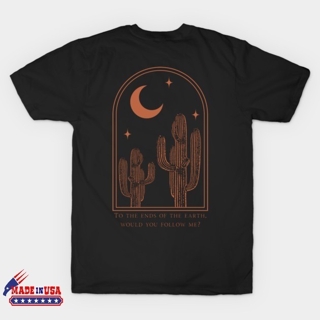 Lord Huron T-shirt Ends of the Earth Short Sleeve Adult T-shirt Premium Fabric