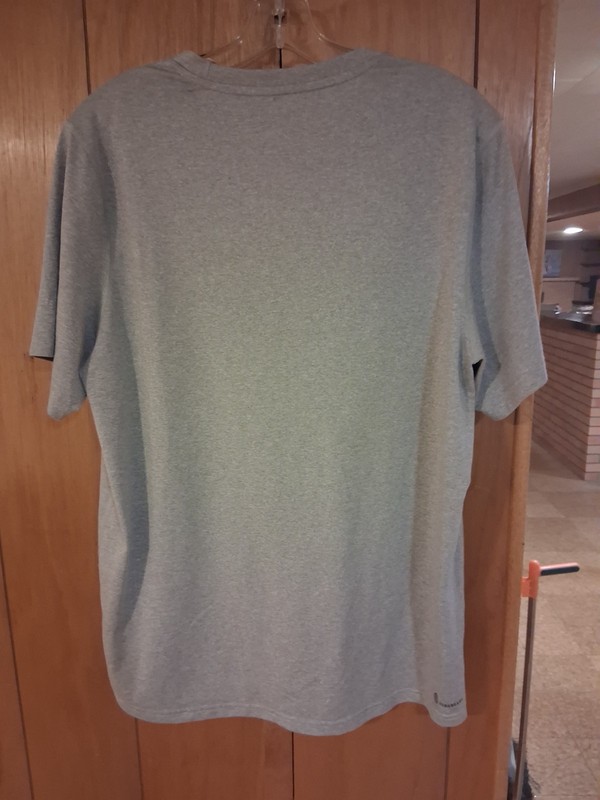 ADIDAS Creator Tee GD1 USA Gray Short Sleeve Shirt! Stretchable! NWOT! Large gallery