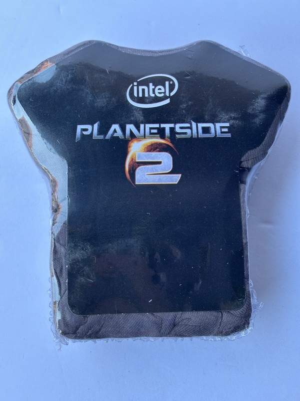Intel Planetside 2 Shirt Mens Gray PC Gaming - NEW SEALED / UNKNOWN SIZE