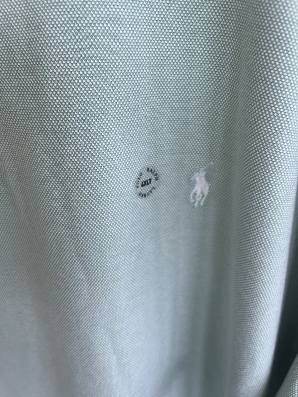 Polo Ralph Lauren Polo Shirt Cotton Mens 4XLT Green W White Pony Golf Tennis gallery