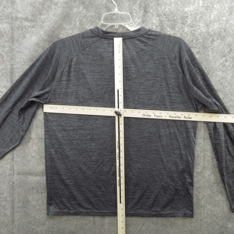 We Are Texas Men's T-Shirt Size XL Gray 100% Polyester Long Sleeve Crew Neck gallery