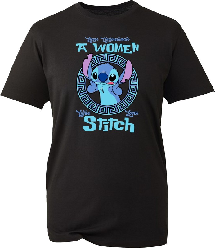 Lilo & Stitch T-Shirt, Cartoon tshirt, Funny t shirt, A women who loves tshirt