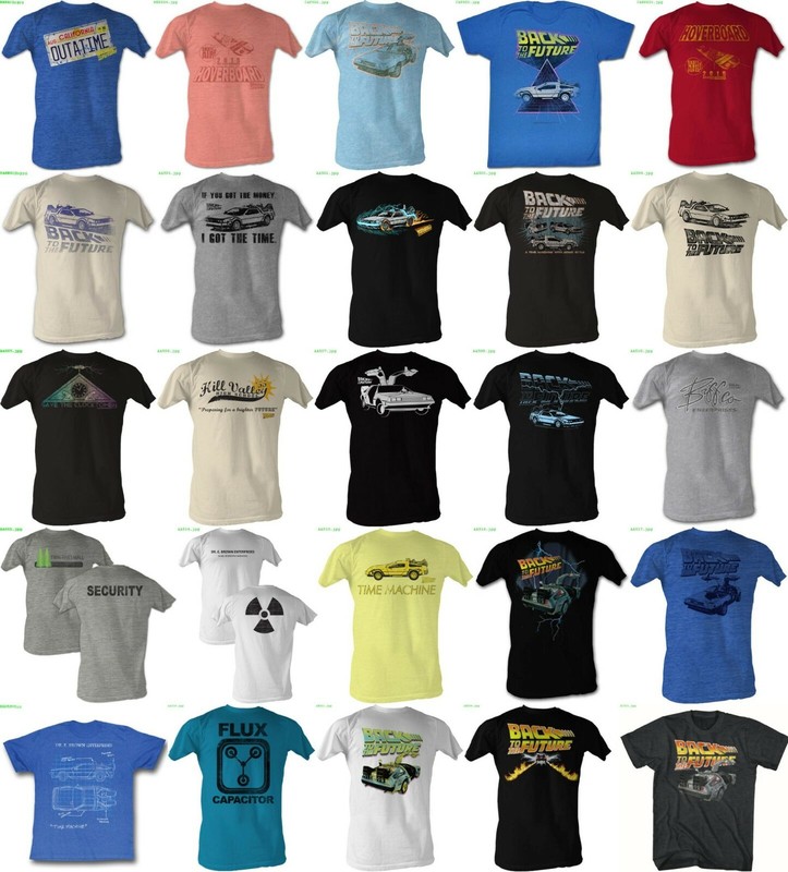 Pre-Sell Back To The Future Movie Licensed T-Shirt #5
