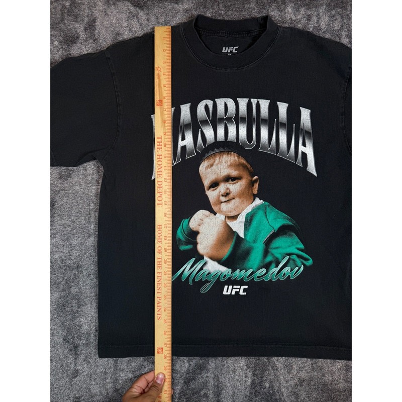 UFC Hasbulla Magomedov Graphic T Shirt Black Size L Cotton gallery