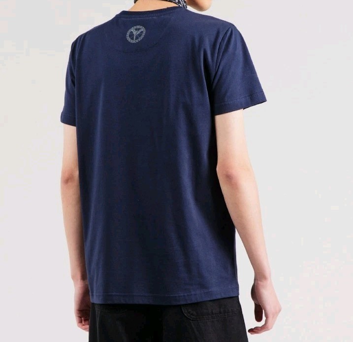 Carlo Colucci T-shirt in blue size L - new original packaging RRP €99.90 gallery