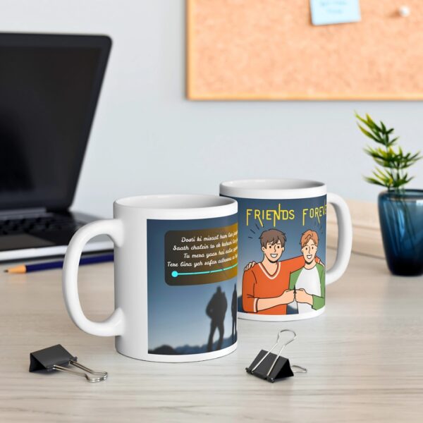 Printox Premium Friendship Quote Mugs 350ml – Perfect Gift for Best Friends, Farewell, or Friendship Day - Image 4
