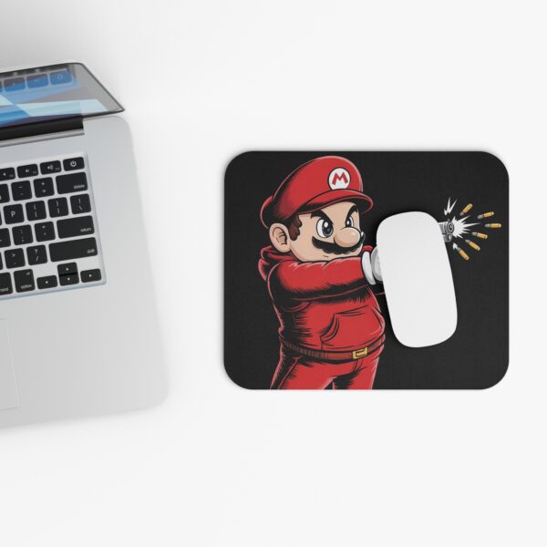 Gangsta Mario Mouse Pad