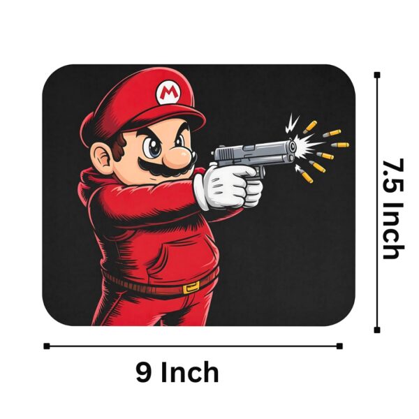Gangsta Mario Mouse Pad