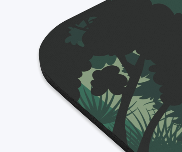 Silent Forest Nights mousepad