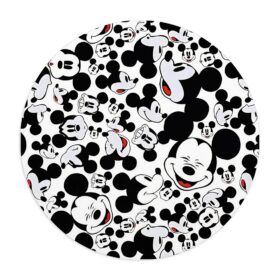 Smiley Mickey Mouse Pad