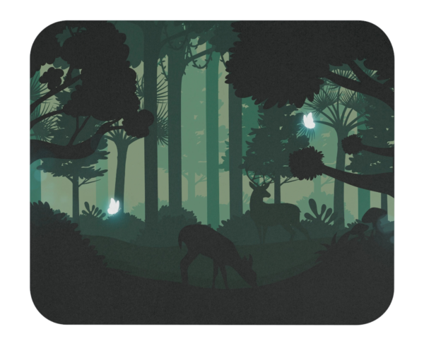 Silent Forest Nights mousepad