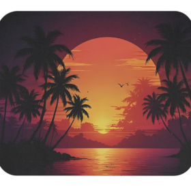 Sunset Escape Mouse Pad
