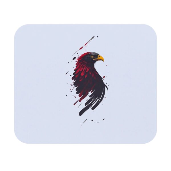 Crimson Fury Eagle Mousepad