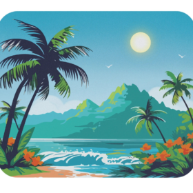 Ocean View Mouse Pad