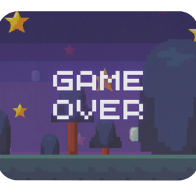 Game Over Mouse Pad