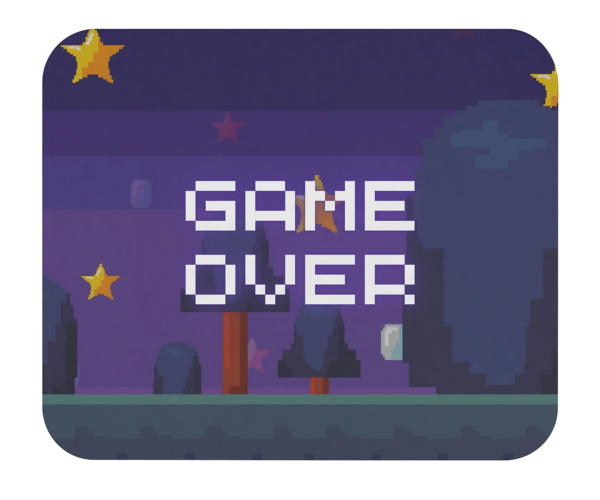 Game Over Mouse Pad