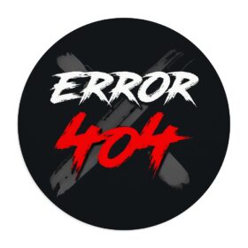 404 Not Found Mouse Pad