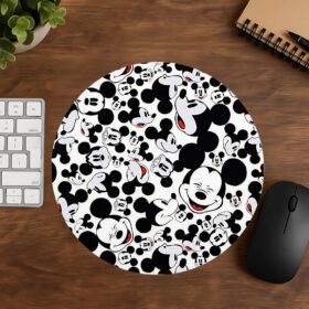 Smiley Mickey Mouse Pad
