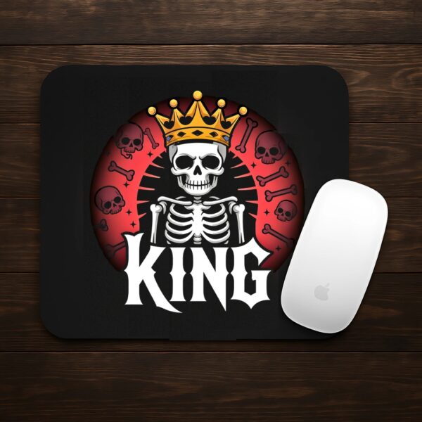 Crowned-Skull-King-Mousepad