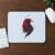 Crimson Fury Eagle Mousepad