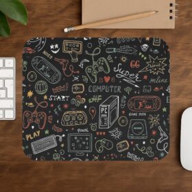 Gaming Doodle Mouse Pad