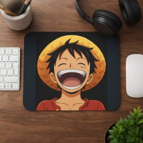 Straw Hat Joy mousepad