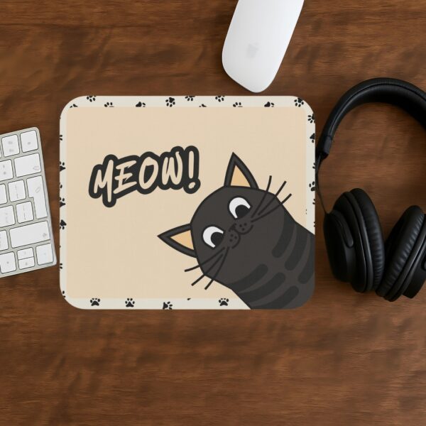 Meow Peek mousepad