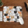 Kawaii Cat Mouse Pad