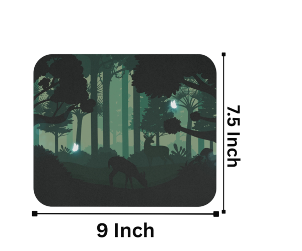 Silent Forest Nights mousepad