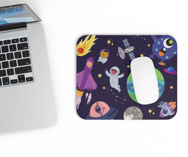 Mission Space Mouse Pad – Rockets, Aliens & More - Image 3