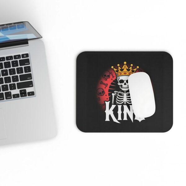 Crowned Skull King Mousepad – Fearless Desk Companion - Image 3